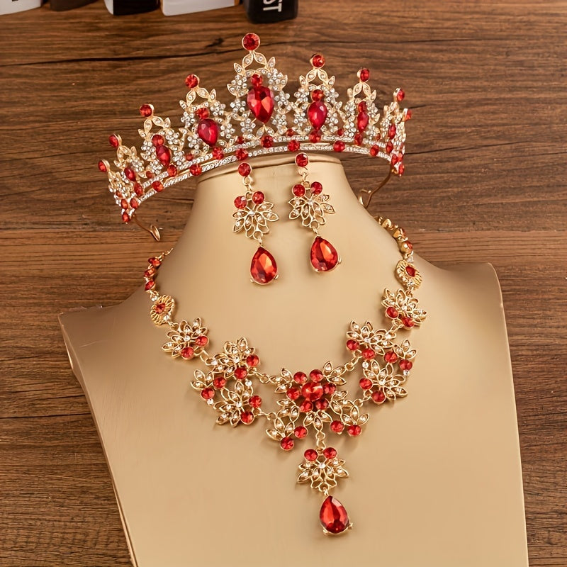 Vintage kumush tiara rhinestones bilan to'y, nikoh, kecha va festival uchun bosh kiyim