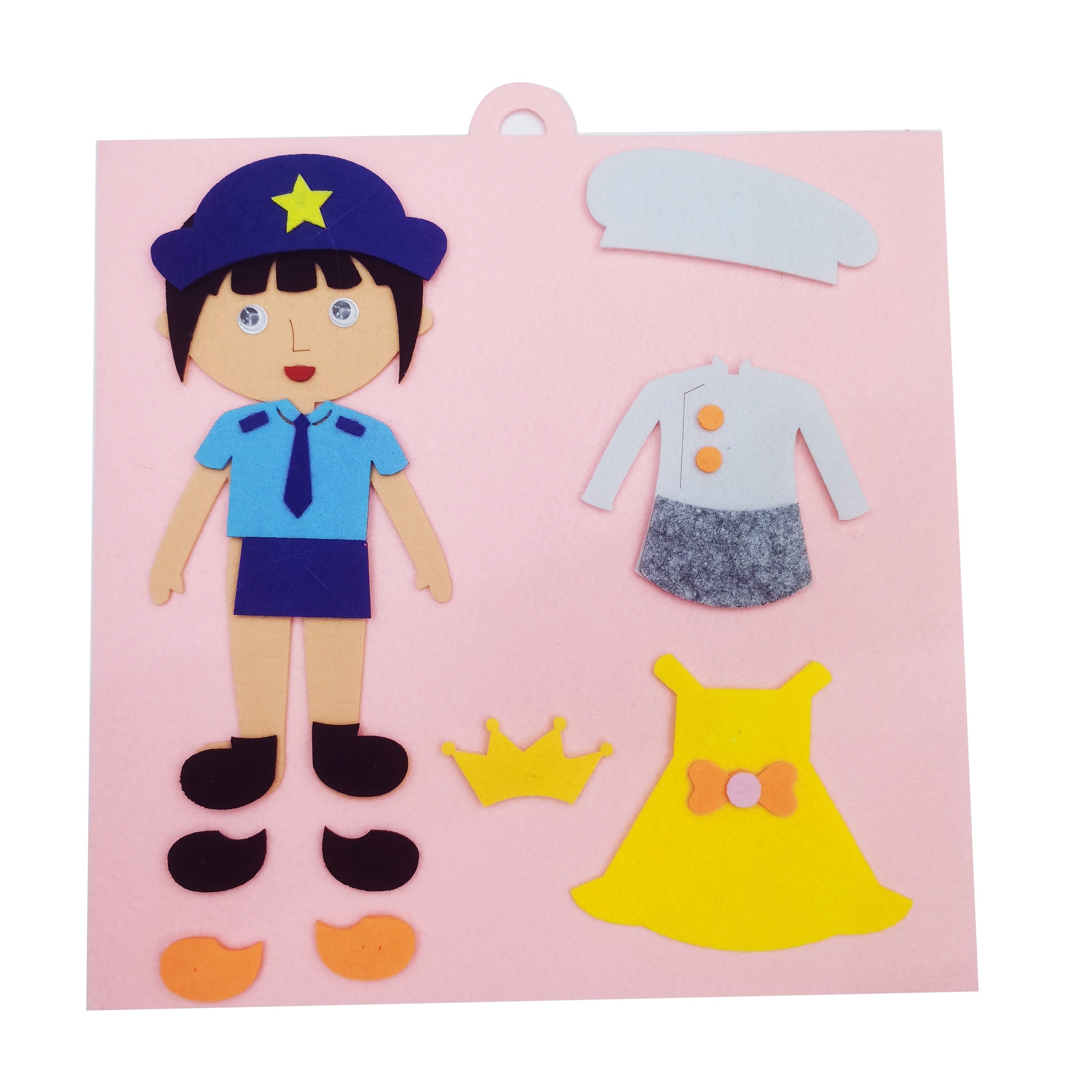 Educational Emoticon Cognitive Puzzle for Kids Dress Up Characters Kindergarten Learning Toy