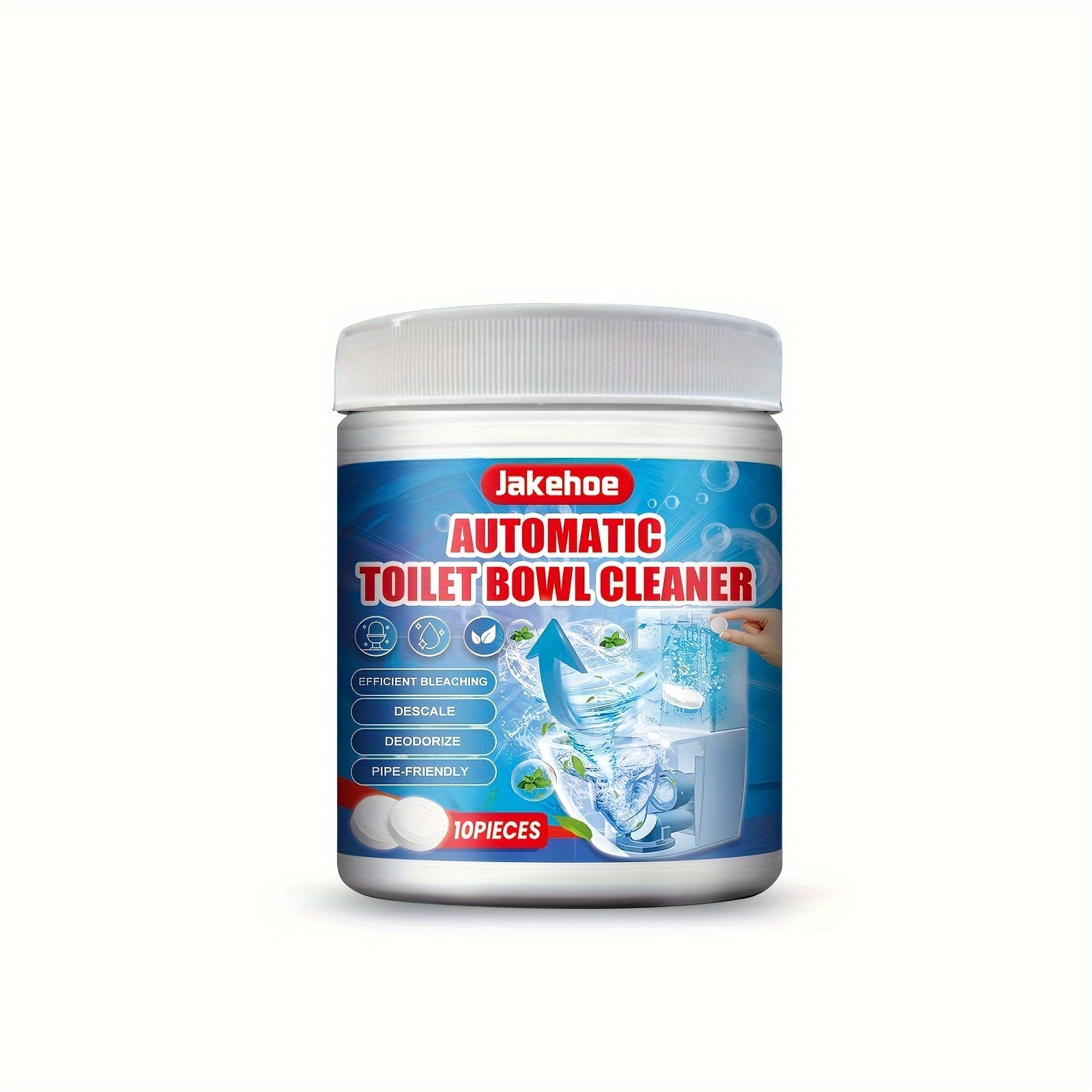 RV Toilet Cleaner Powder Pack of 10 Odor Elimination Stain Removal for RV Bathrooms