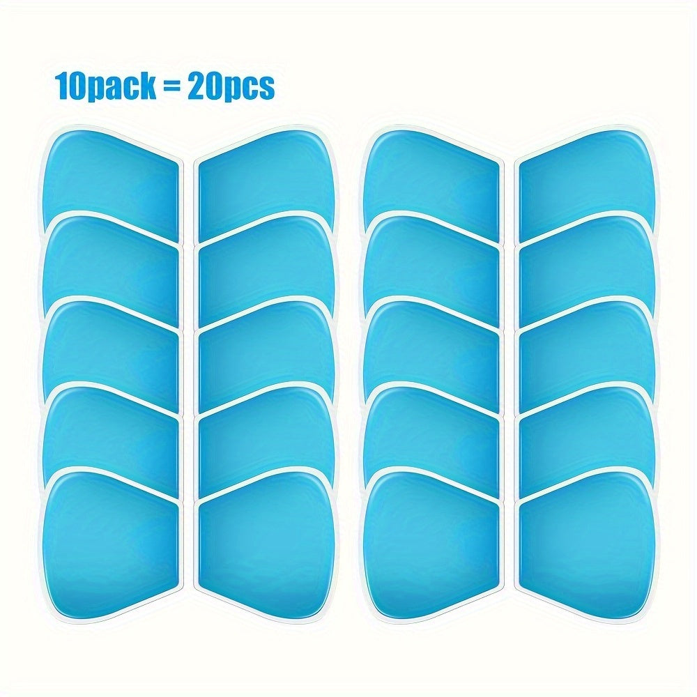 Гелевые подушки для массажера шеи и тела, многоразовые сменные гелевые листы без питания