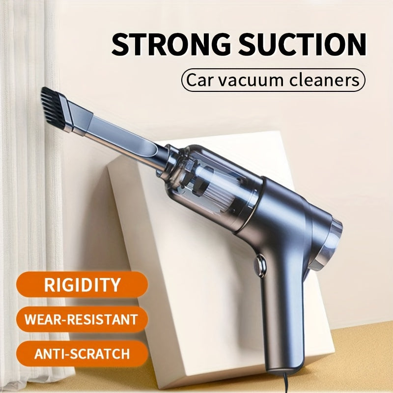 Aspiradora portátil para coche con succión potente y manguera larga