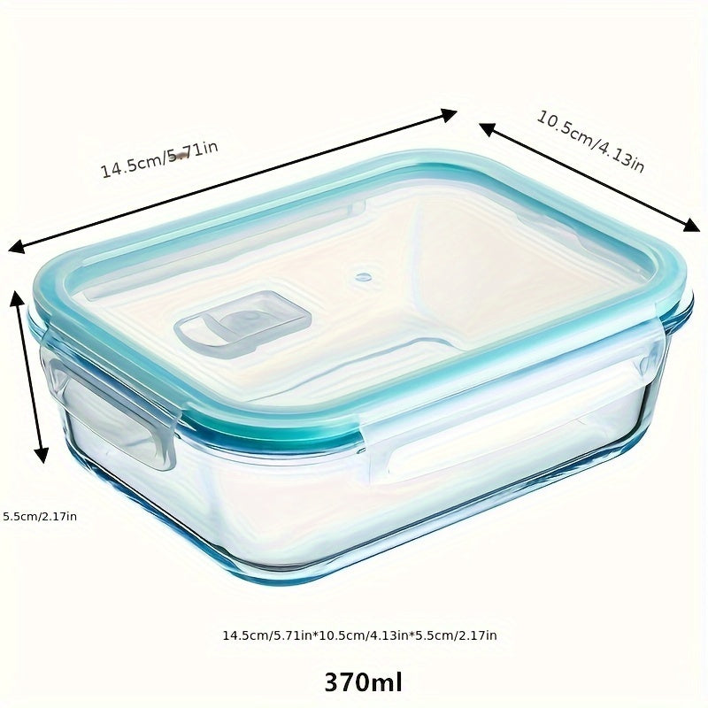 Glass Food Storage Containers with Lids, Microwave Safe BPA-Free, Multiple Sizes