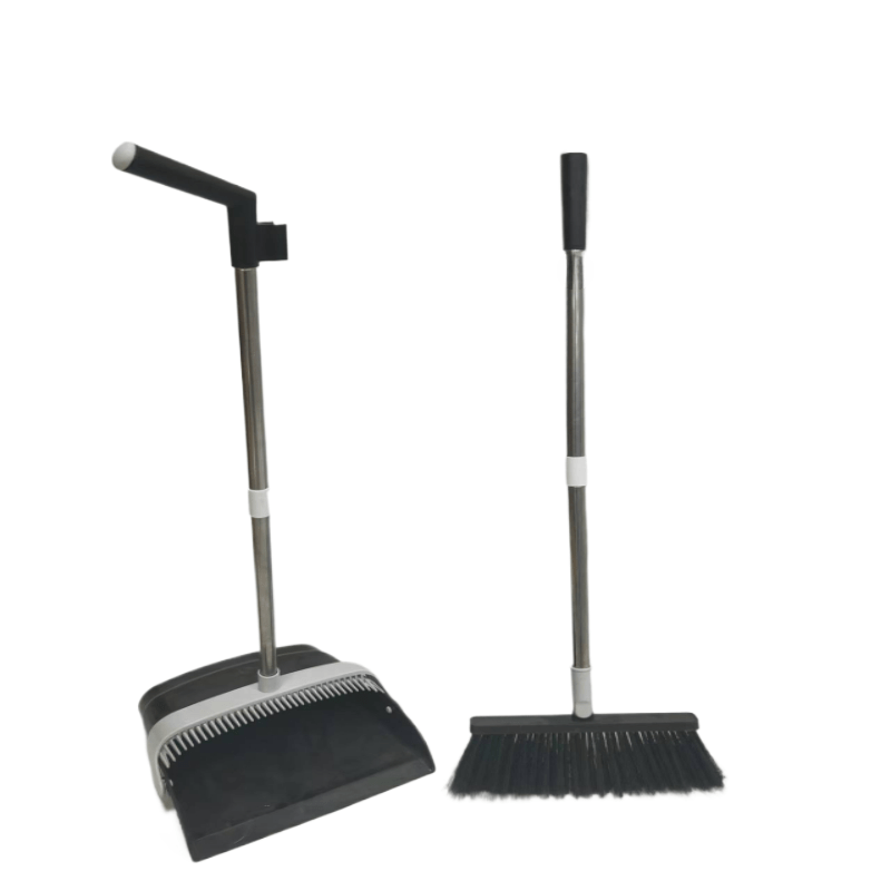 Cleaning Supplies Broom and Dustpan Set for Home and Office, Durable and Creative Design