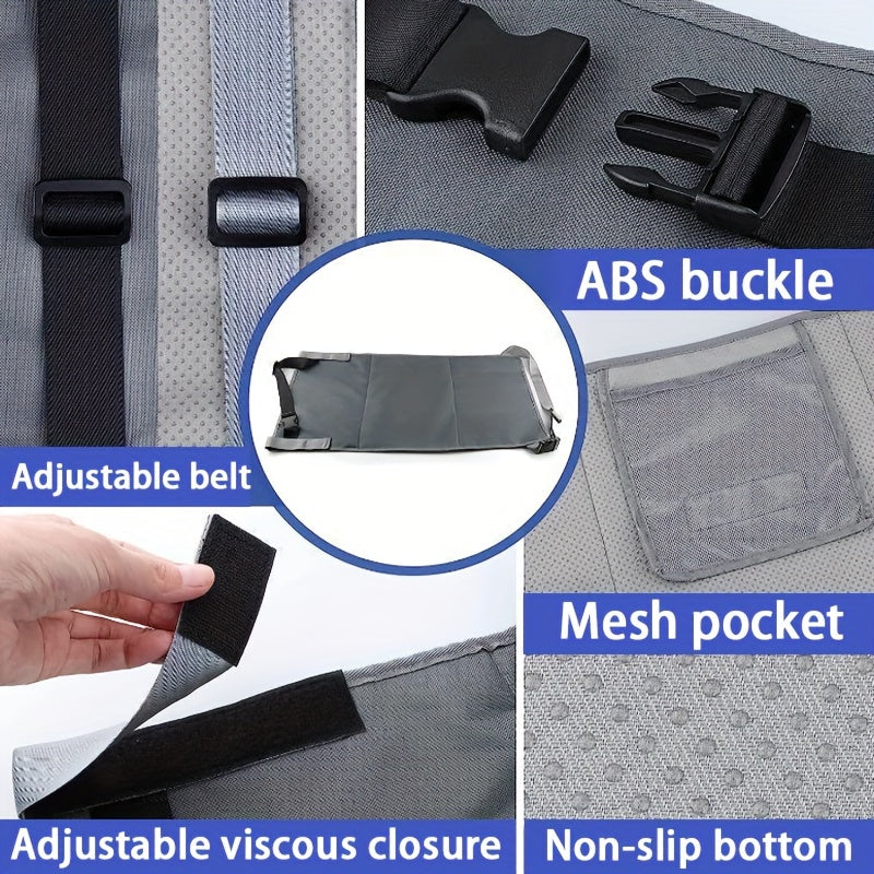 Travel Footrest for Airplane Seats Portable Foot Hammock Extender for Comfortable Travel