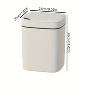Compactador de basura inteligente sin contacto de 12L con sensor de higiene, alimentado por batería para cocina, baño y oficina
