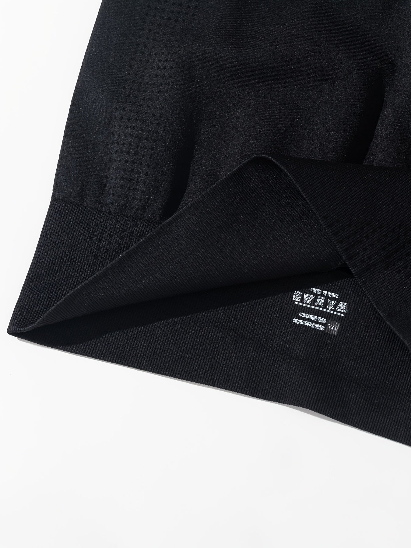 Ayollar uchun yuqori belli yoga shortlari to'plami, to'rt yo'nalishda cho'ziladigan va tez quriydigan