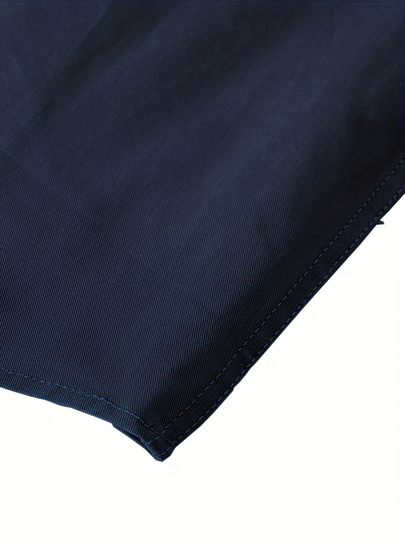 Men's Casual Long Sleeve Shirt Woven Cotton Solid Color Spring Summer Loose Fit Street Style