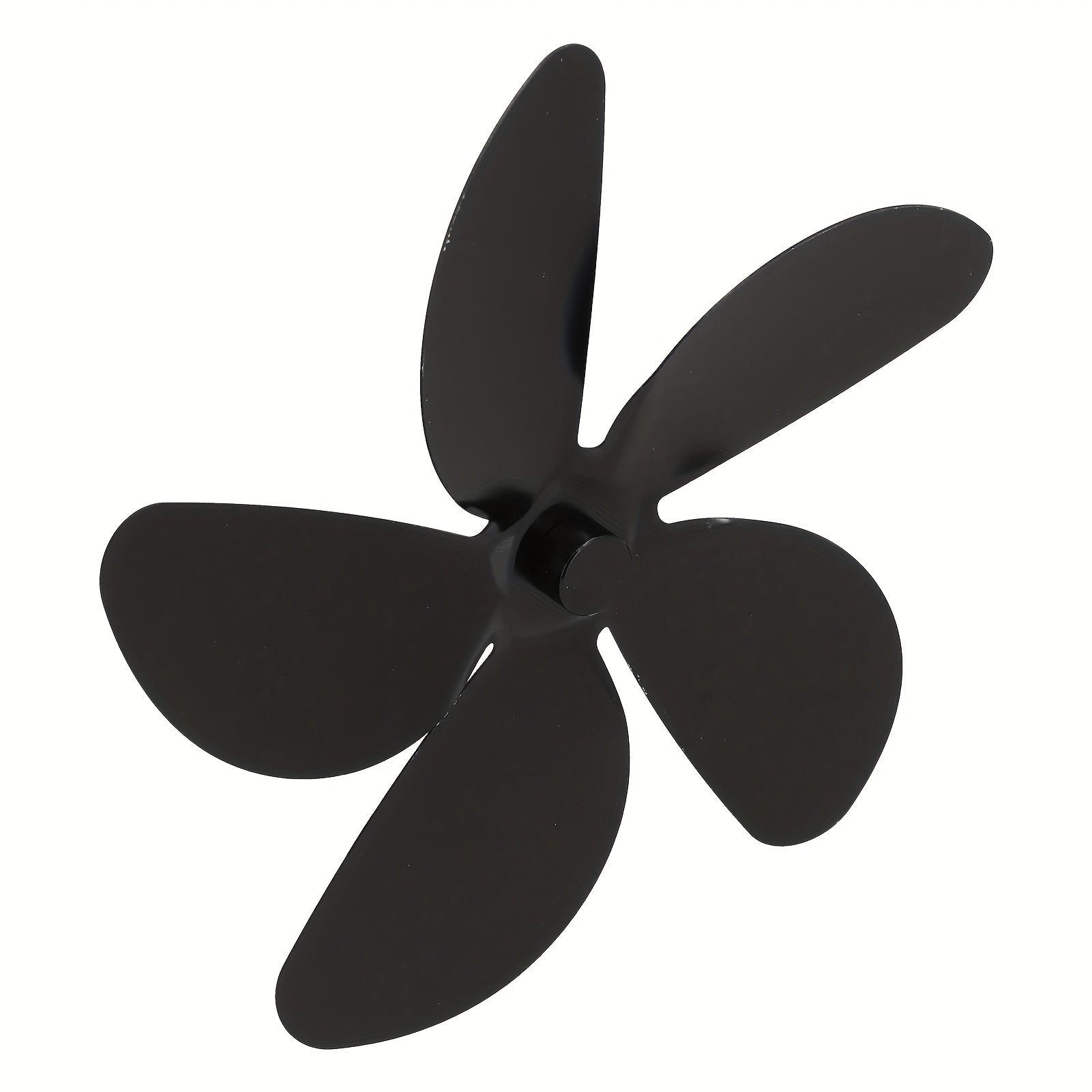 Portable Fireplace Fan Blade Aluminum Alloy 5 Blades No Electricity Air Circulation