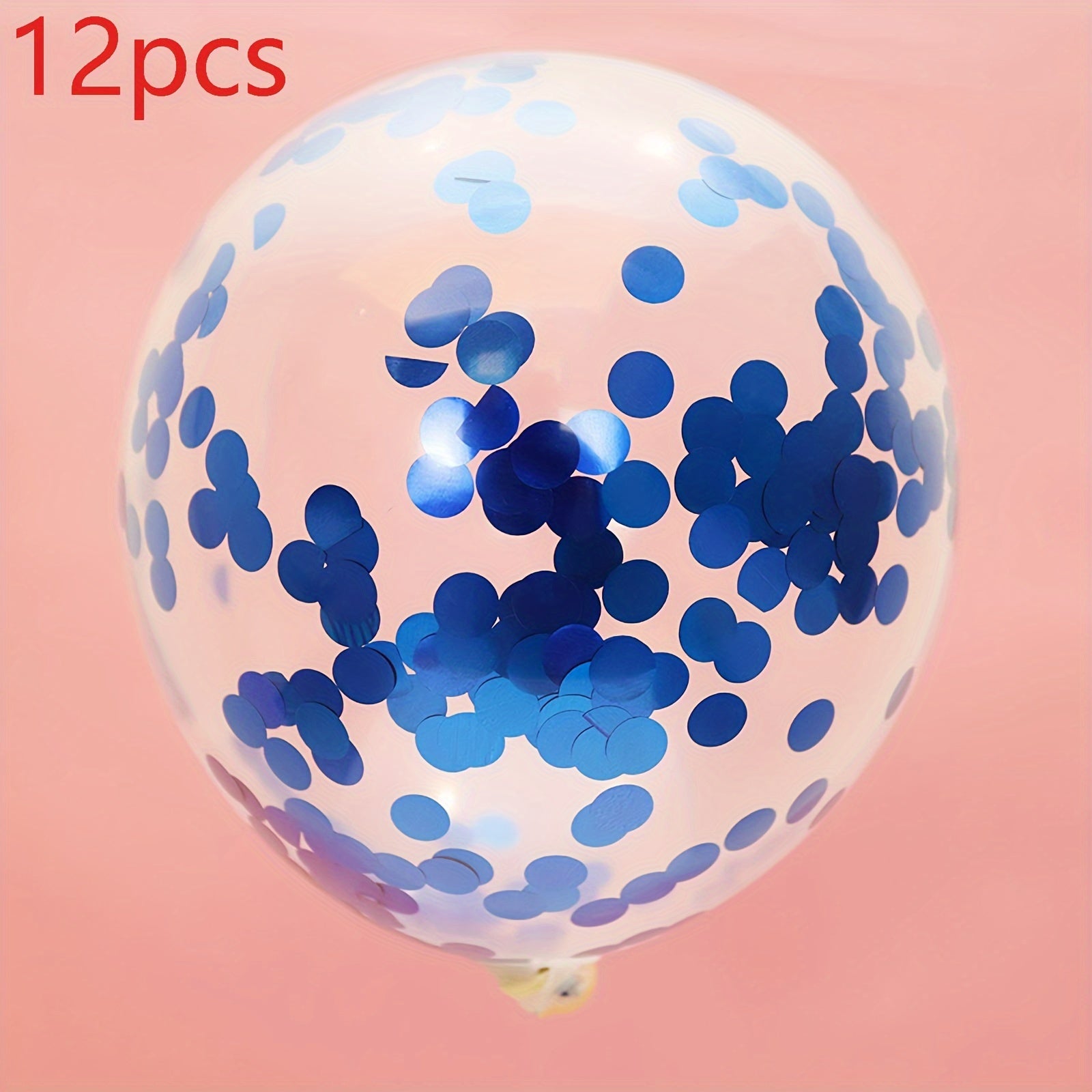 Globos de látex con confeti dorado y puntos de papel dorado para decoraciones de fiesta