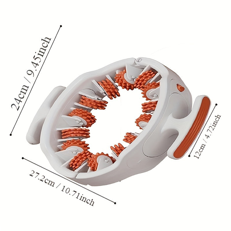 Uyda yoga, fitness va shakllantirish uchun dumaloq oyoq massajeri, rezina