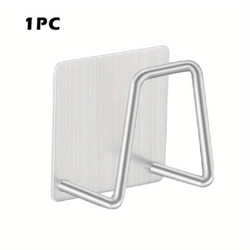 304 zanglamaydigan po'latdan yasalgan devorga o'rnatiladigan oshxona yuvinish cho'tkasi tutqichlari, joyni tejovchi tashkilotchi