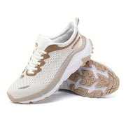 Men's Striped Breathable Non-Slip Low Top Sneakers for Jogging and Outdoor Activities