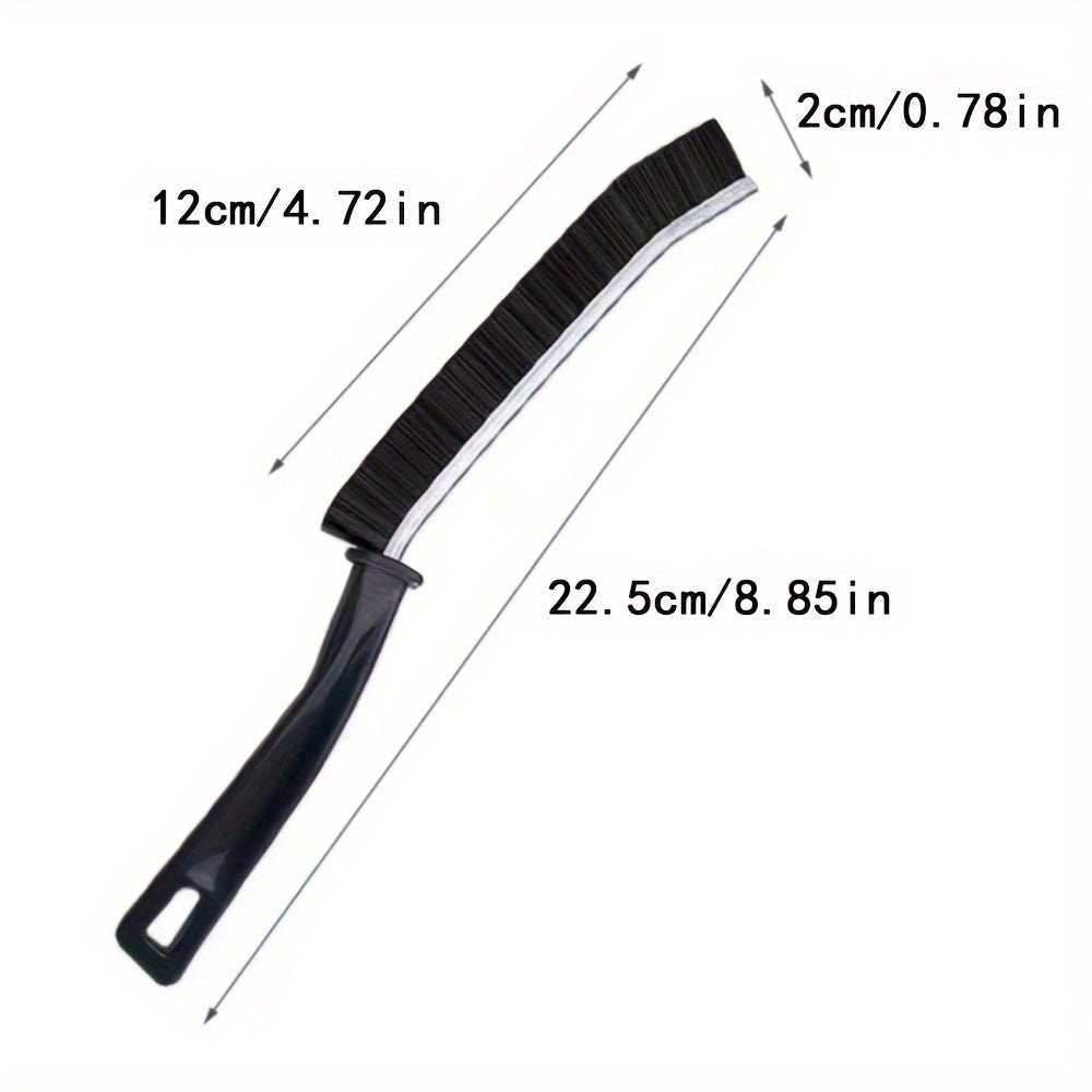 Multi-Functional Narrow Space Cleaning Brushes Set Hard Bristles for Windows and Grooves