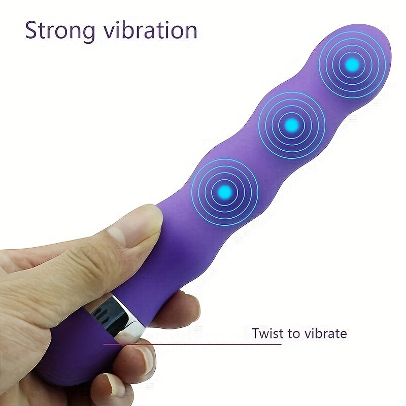 Women ABS Vaginal Massage Stick Multi-frequency Large Gourd Vibrator Sex Toy