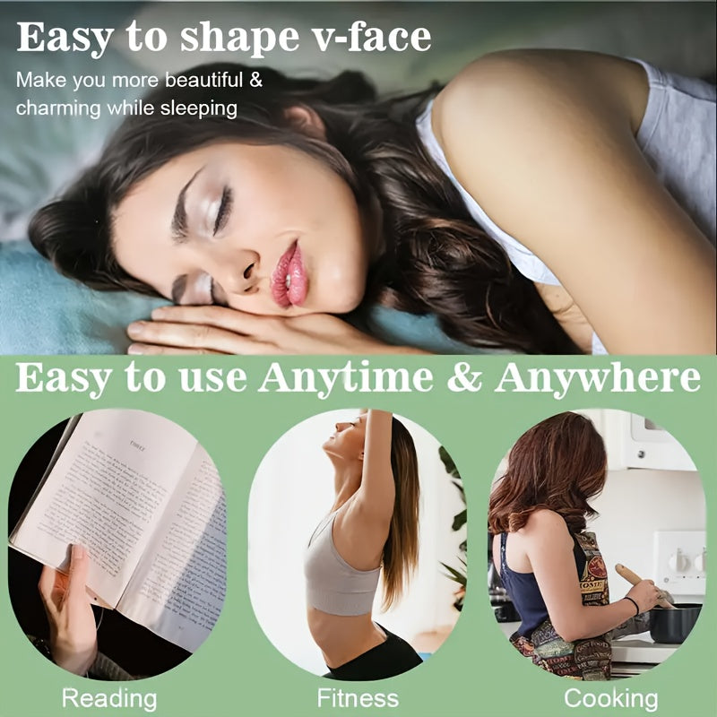 Adjustable V-Line Face Lifting Mask for Double Chin Reduction and Tightening Breathable Reusable