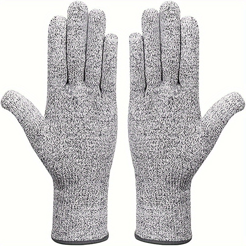 Unisex HPPE Cut-Resistant Gloves for Kitchen, Woodworking, Gardening