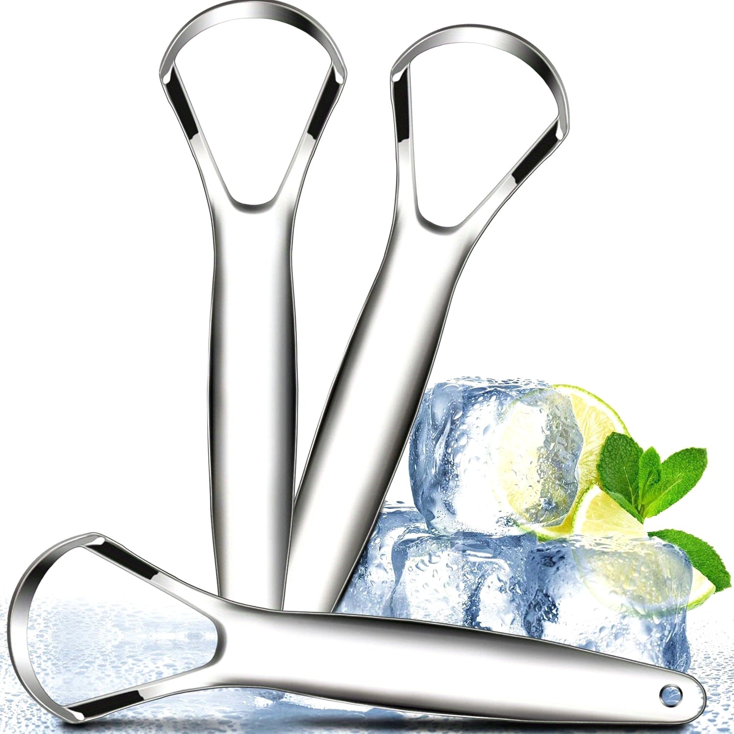 Нержавеющая сталь для языка скребок для всех возрастов, уменьшает неприятный запах, легко сушить