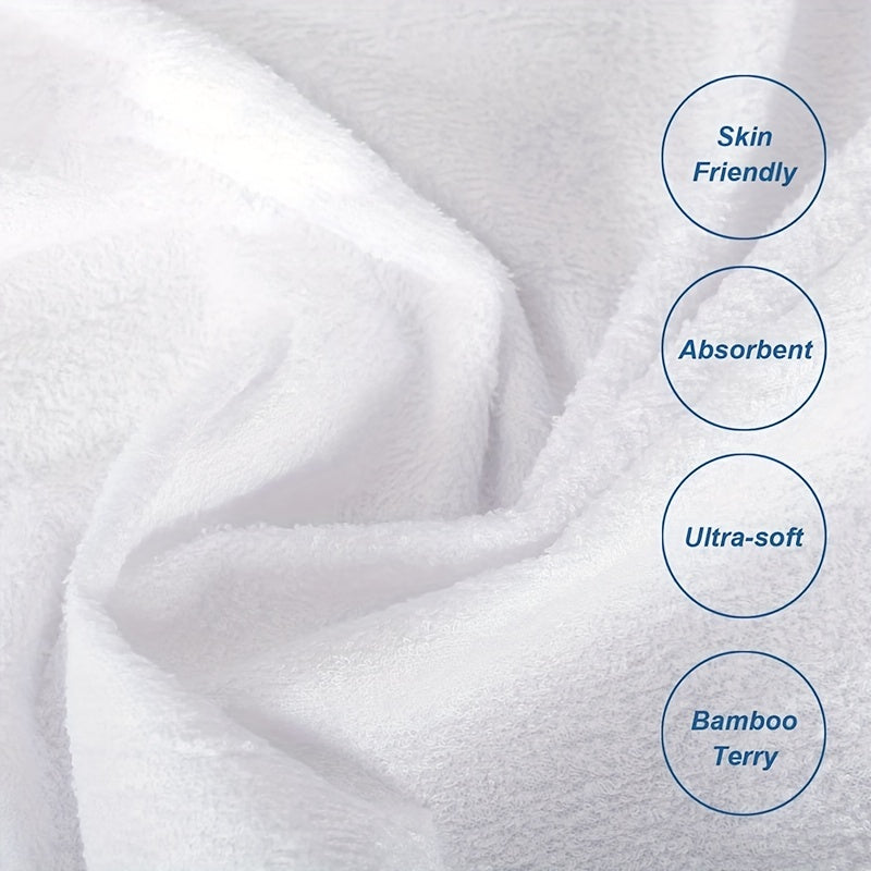 Protector de colchón de bambú lavable a máquina, impermeable, suave y de tela de toalla para cama