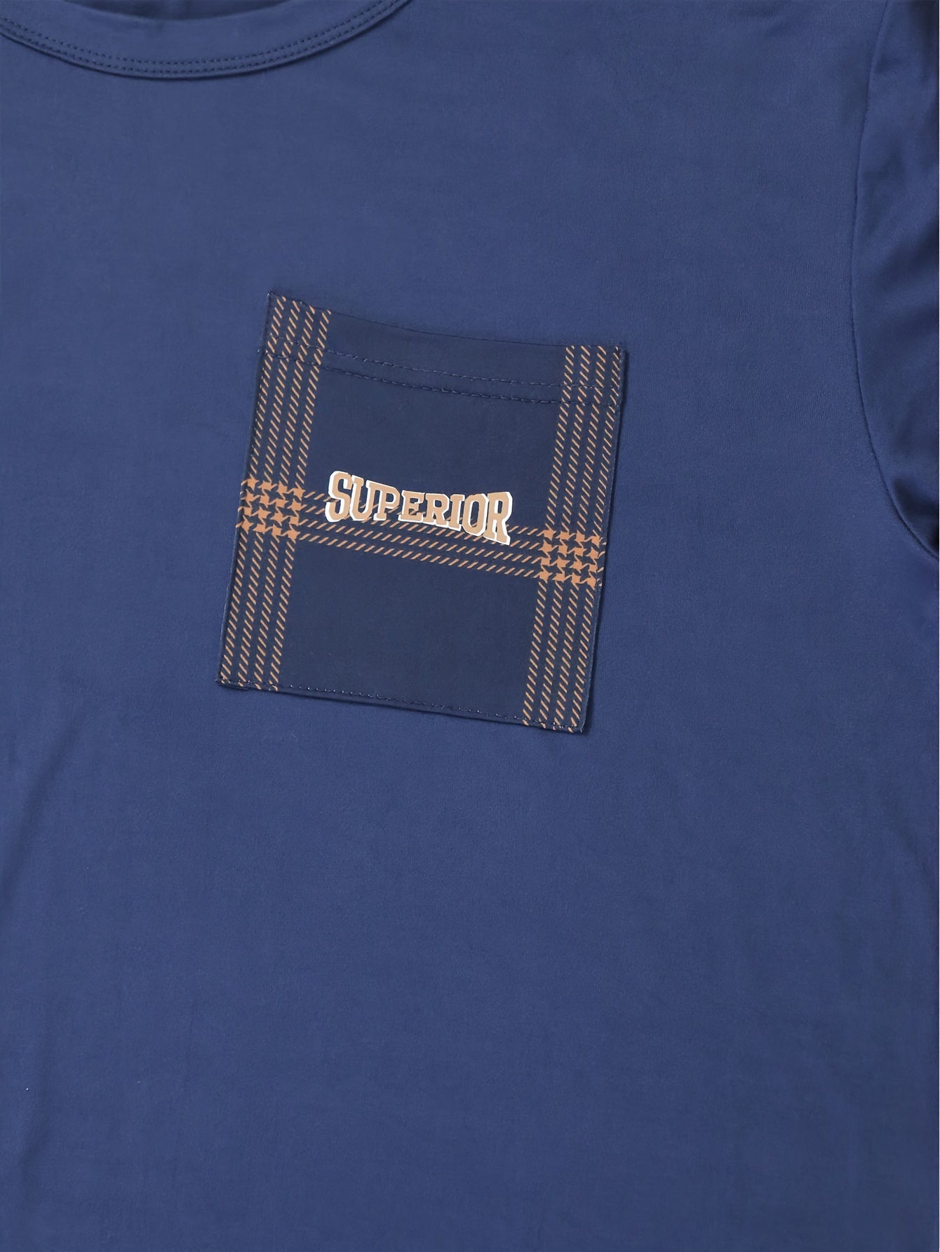 Men's Spring and Autumn Pajama Set Long Sleeve Casual Large Size Polyester Knit