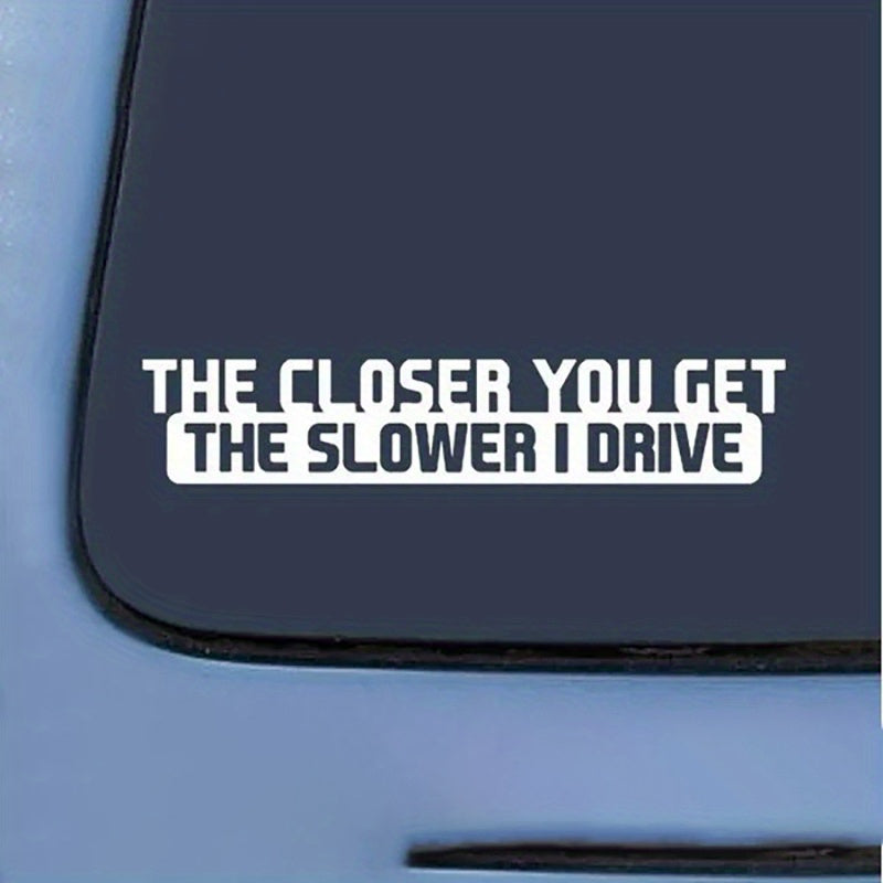 Funny Car Sticker Bumper Decal Window Car Accessory