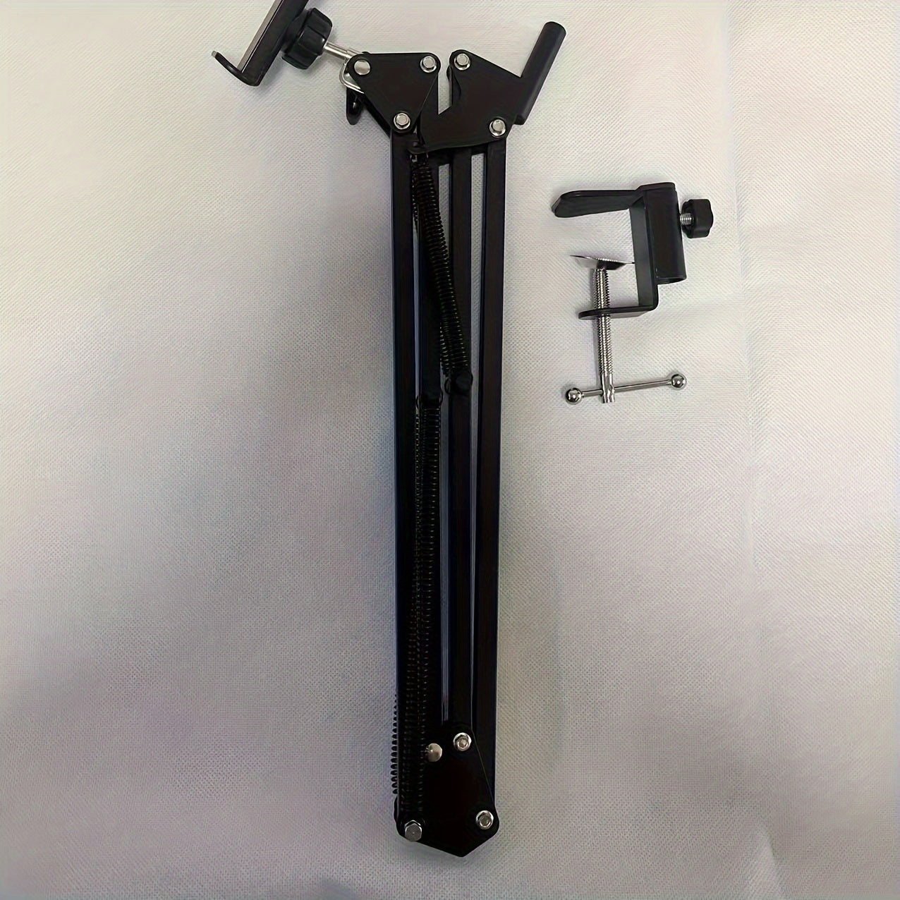 Desktop Holder with Pan and Mobile Phone Clip Non-Waterproof Iron Color Box Packaging