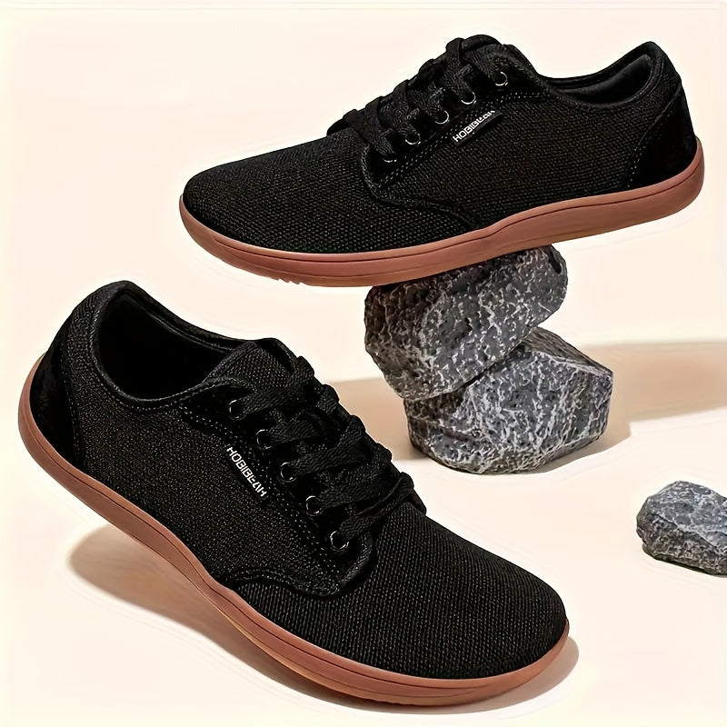 Casual Knit Fabric Sneakers for Men and Women Non-Slip Rubber Sole All-Season