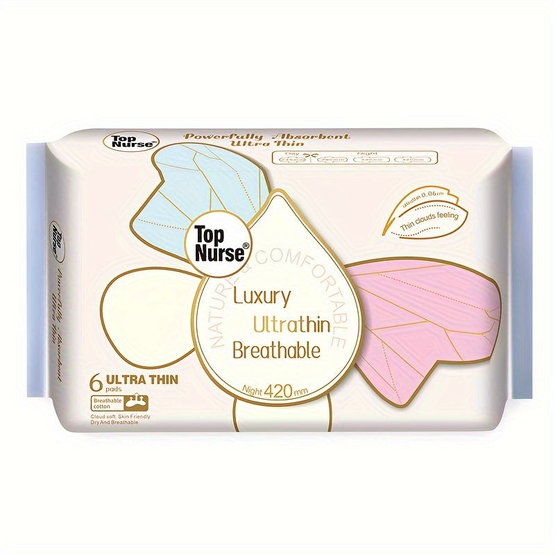 Sanitary Pads Combo Pack Ultra Thin Leak-Proof Breathable Unscented Day Night Assorted Sizes