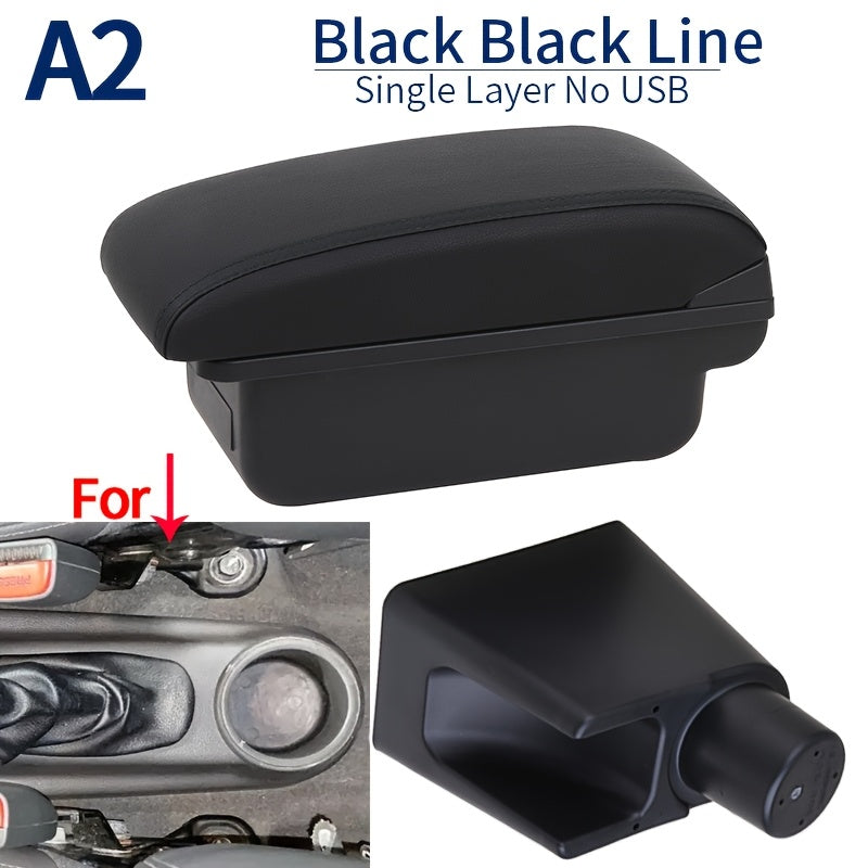 Car Interior Armrest Box for Chevrolet Spark 3 Aveo T200 Portable Storage