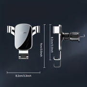 Soporte universal para teléfono de coche, soporte de tablero, ABS, sensor de gravedad, navegación