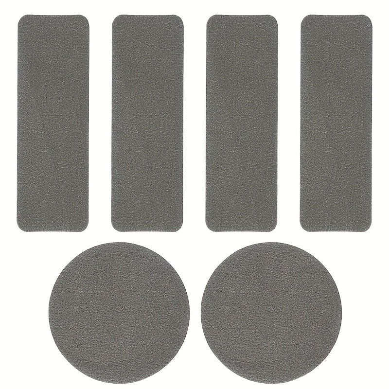 6-Pack Suede Shoe Repair Patches for Sneakers, Hole and Heel Repair