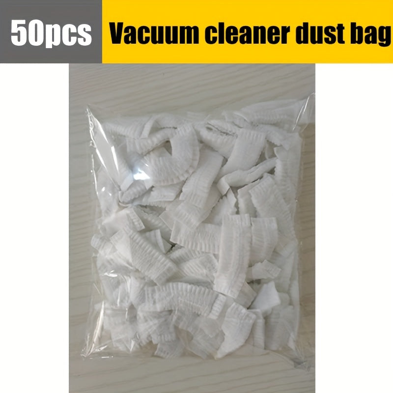 50/100/200 dona Bir martalik Changyutgich Filtrlari - To'qilmagan Polyester Chang Sumkasi O'rnini Bosuvchi Filtrlar, Qayta ishlatiladigan va Yuqori sifatli, chang, allergenlarni ushlab qoladi va uy va ofis uchun zarrachalarni kamaytiradi