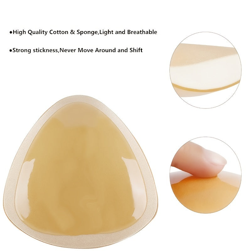 Silicone Breast Pads for Natural Look Wireless Bra Accessories Opaque