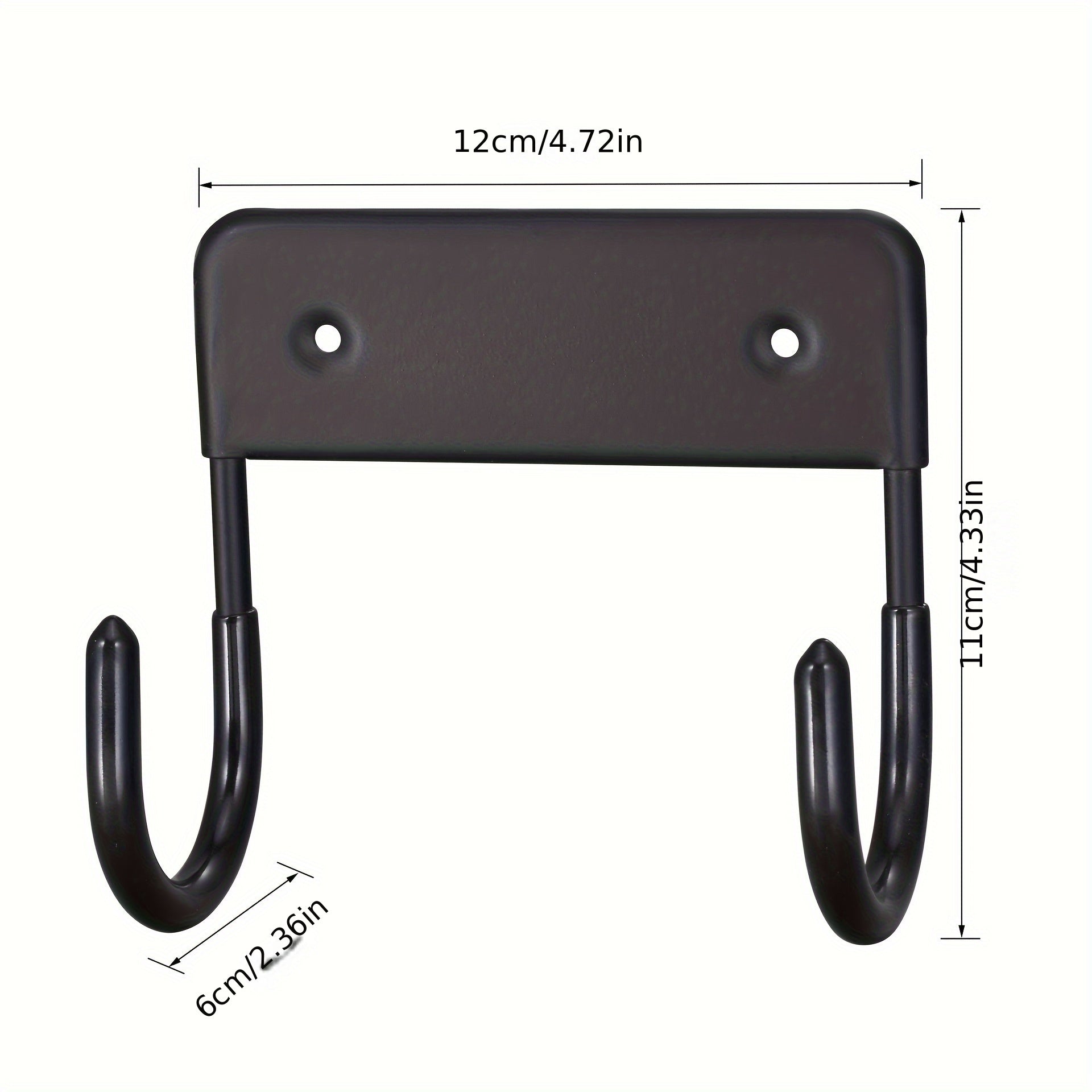 Electric Ironing Board Hook Double Stainless Steel Rubber Hose Iron Plate Bracket