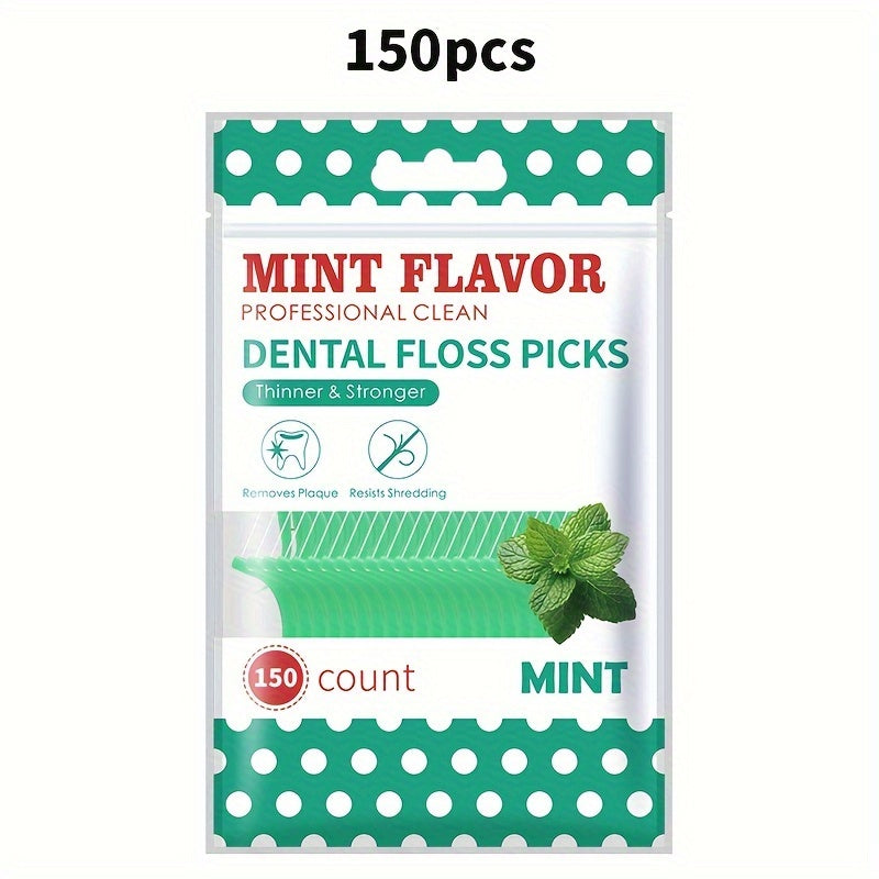 Palillo de seda dental con sabor a menta ultrafino para uso doméstico