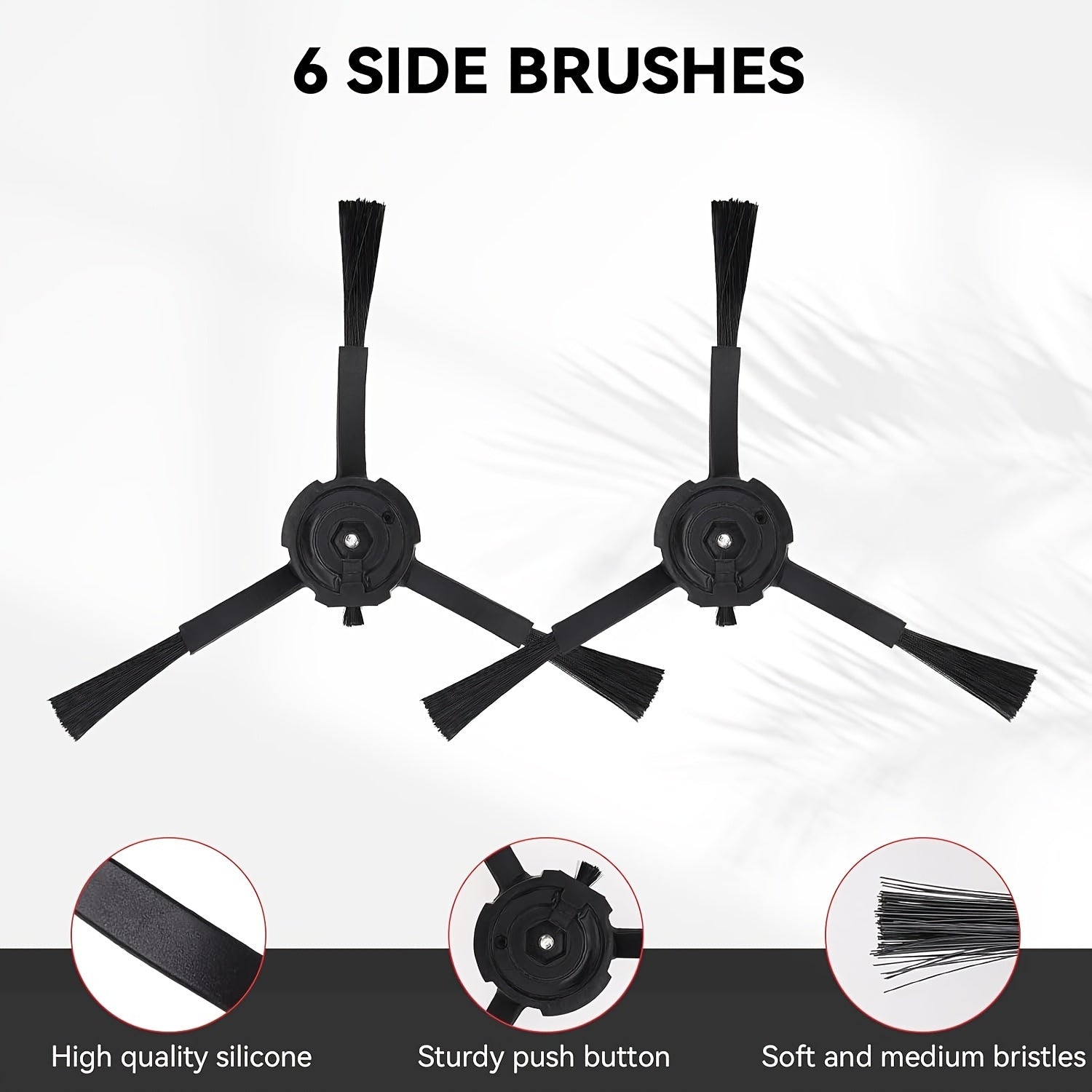 38-Donali changyutgich aksessuarlar to'plami Asosiy cho'tka Yon cho'tkalar Filtrlar Mop mato qopqog'lari Chang qopqog'lari