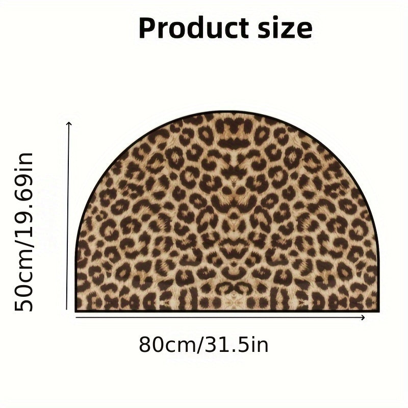 Printed RV Non Slip Floor Mats Bathroom Entrance Polyester Fiber