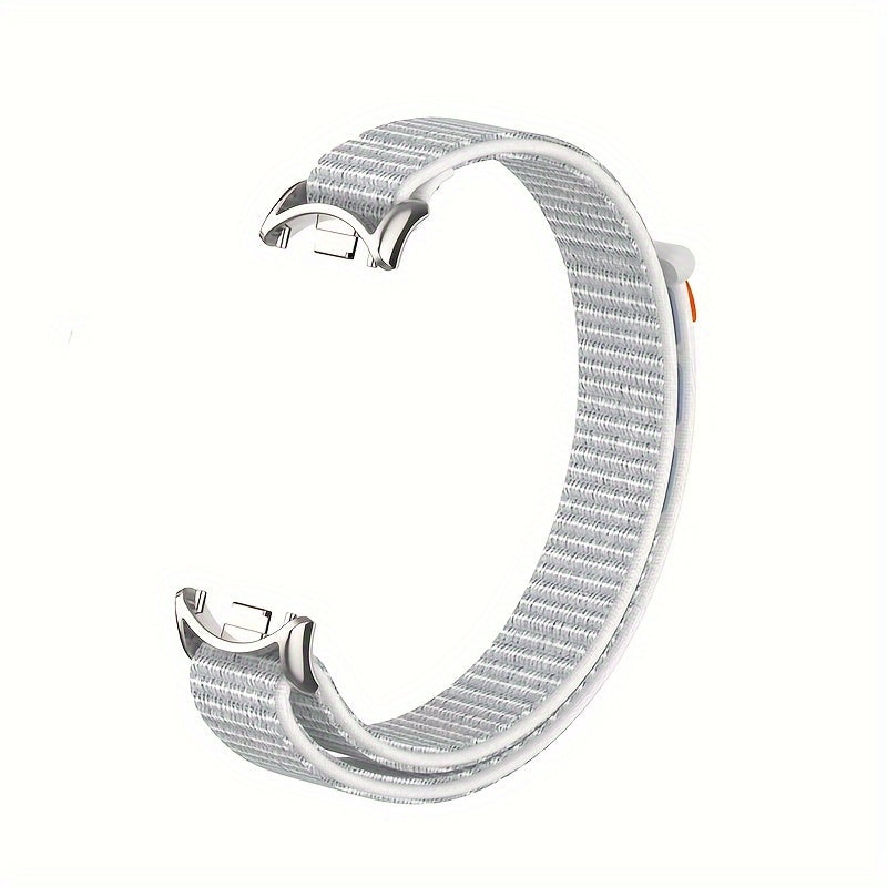 Nylon Loop Strap for Smartwatch Compatible with Mi Band 8 9 9 NFC Polyamide Water-Resistant Not Water Resistant