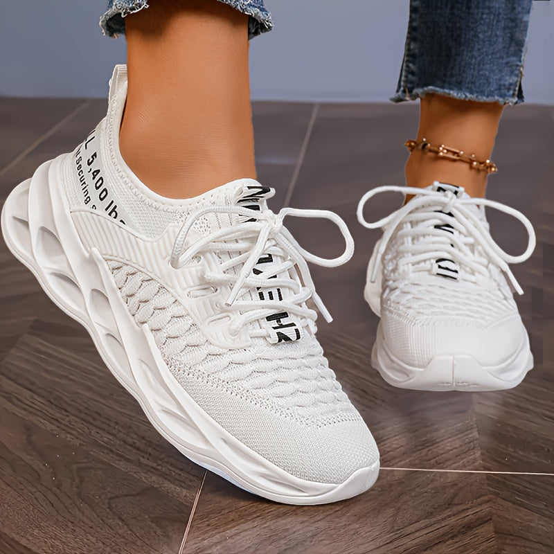 Pink Mesh Casual Sneakers for Men & Women Lightweight Comfortable Shoes