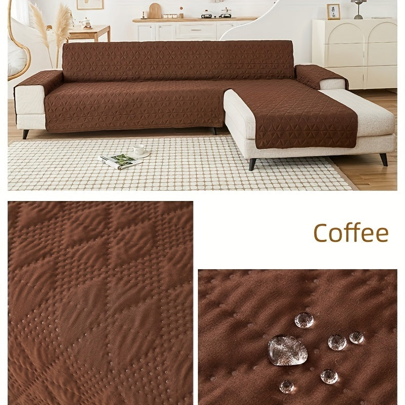 Waterproof Non-Slip Polyester Sofa Slipcover for Home and Office