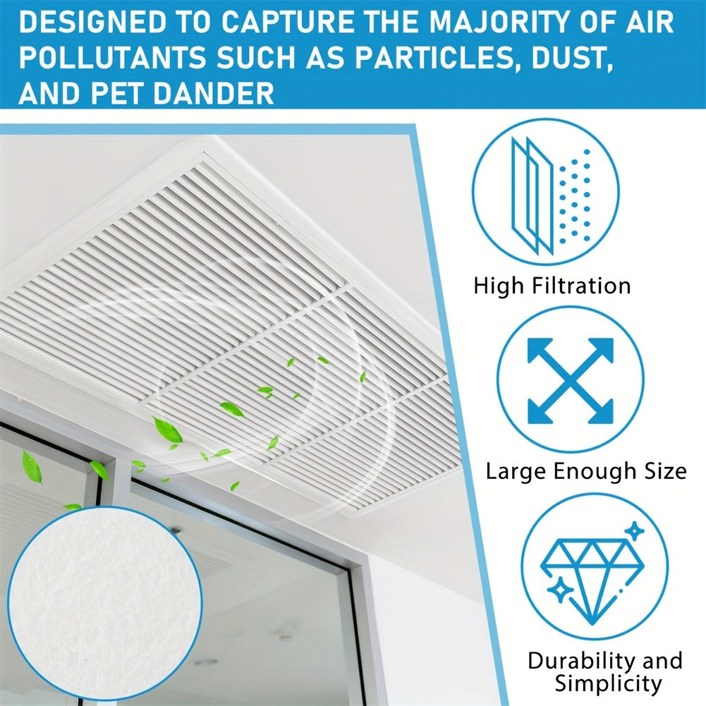 Elektrostatik Havo Filtri Listi HVAC AC Havalandırıcılar Tozalash Vositalari Fan Filtrlari uchun