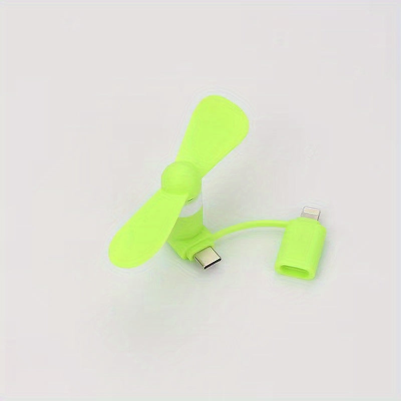 Portable Mini Phone Fan for Travel and Outdoors USB Powered Compact Handheld Fan