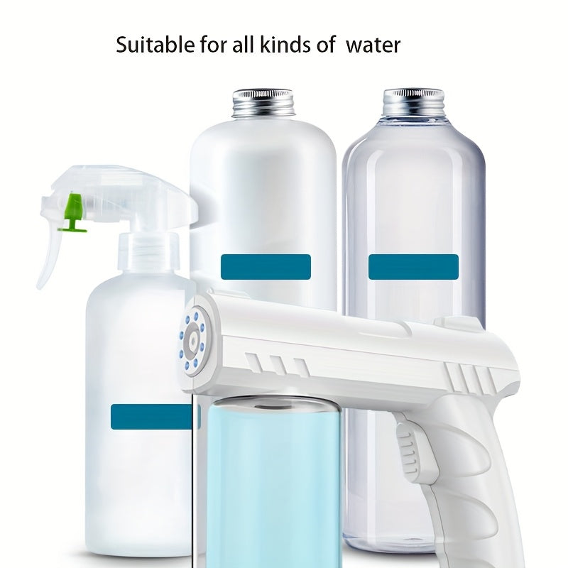 Rechargeable Blue Light Spray Gun for Home Use Portable Sterilizer Atomizer with Long Battery Life