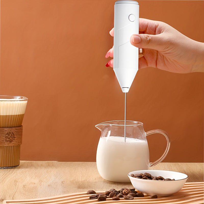 Electric Handheld Milk Frother for Lattes Cappuccinos Hot Chocolate