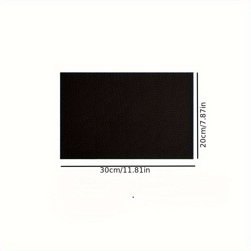 parche de reparación de asientos de coche de imitación cuero universal autoadhesivo kit para motocicleta bicicleta sofá