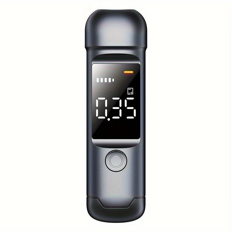 Digital Breathalyzer with LCD Display Rechargeable Type-C Portable Personal Use