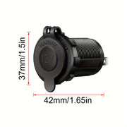 Car Plug Socket Splitter Power Adapter for Car Boat Motorcycle