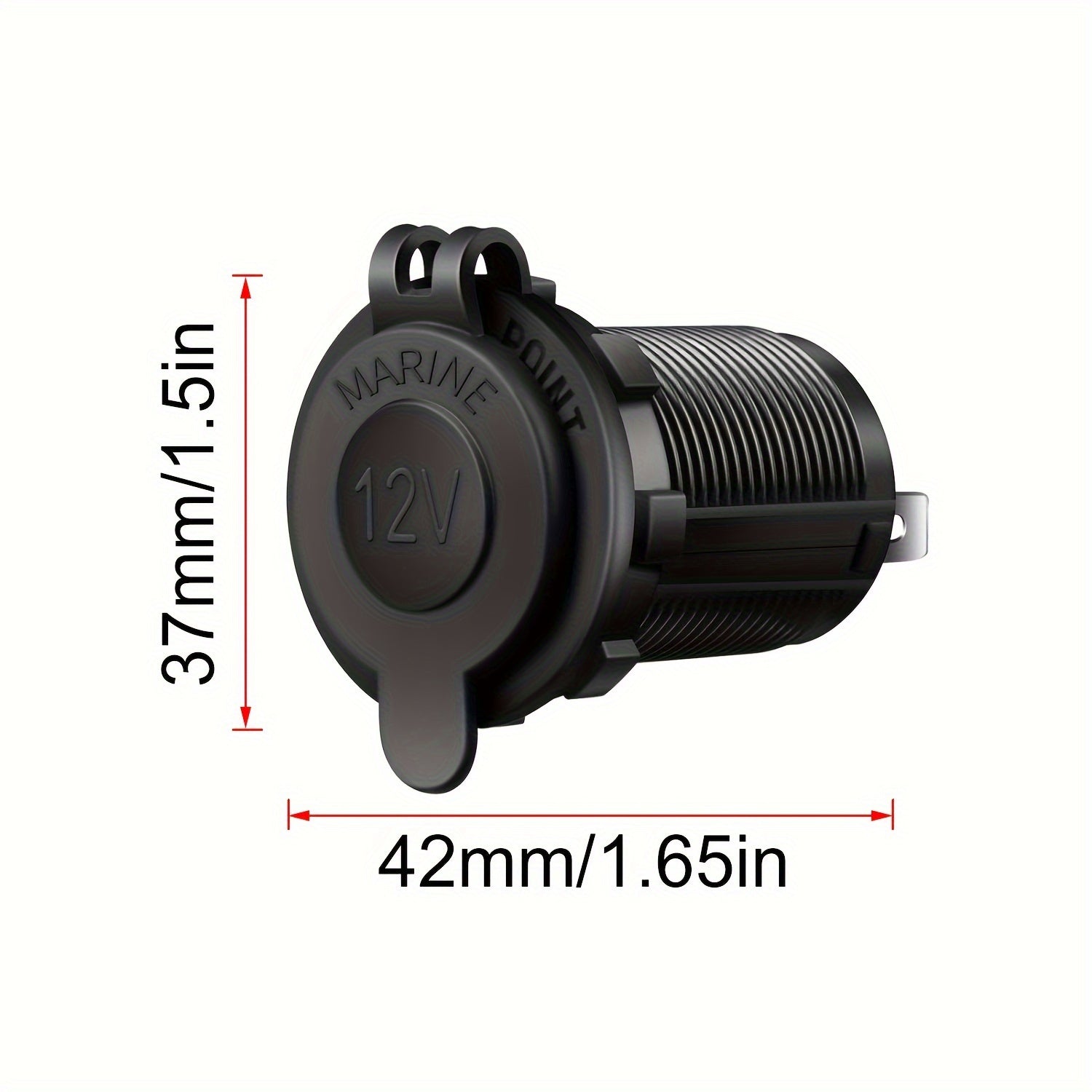 Car Plug Socket Splitter Power Adapter for Car Boat Motorcycle