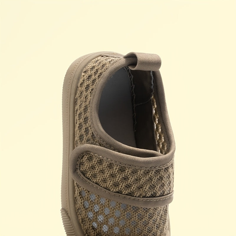 Kids Boys Summer Mesh Sneakers Breathable Hollow Design Lightweight Casual Shoes