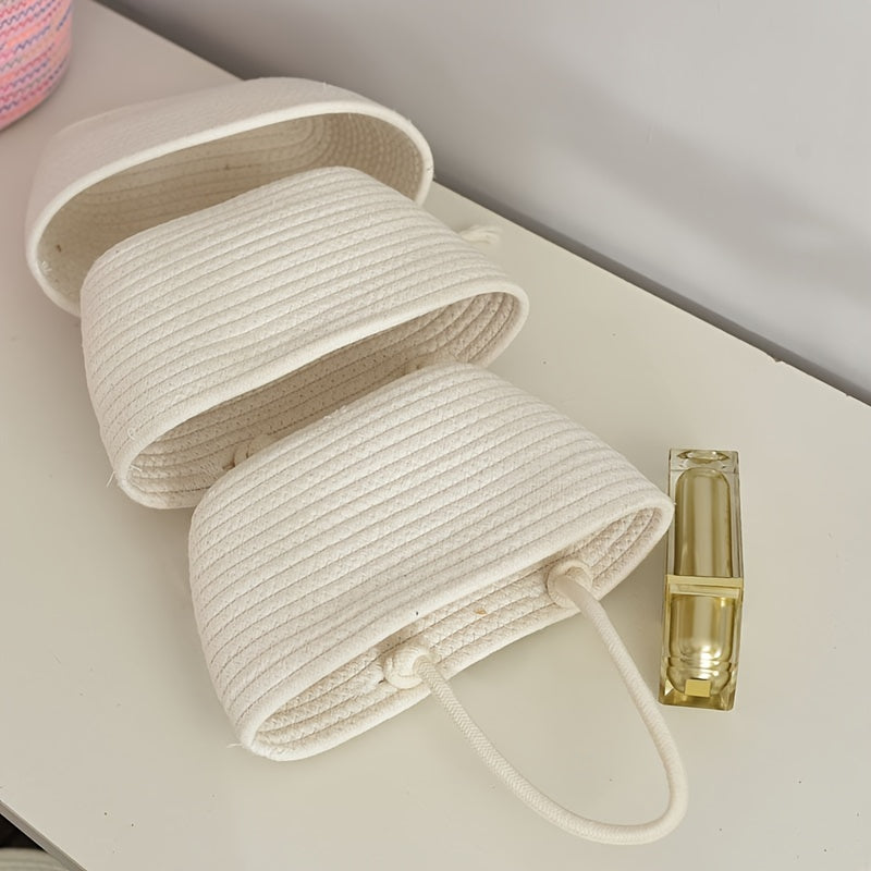 Foldable 3-Layer Wall Hanging Storage Basket for Cosmetics Toiletries Socks