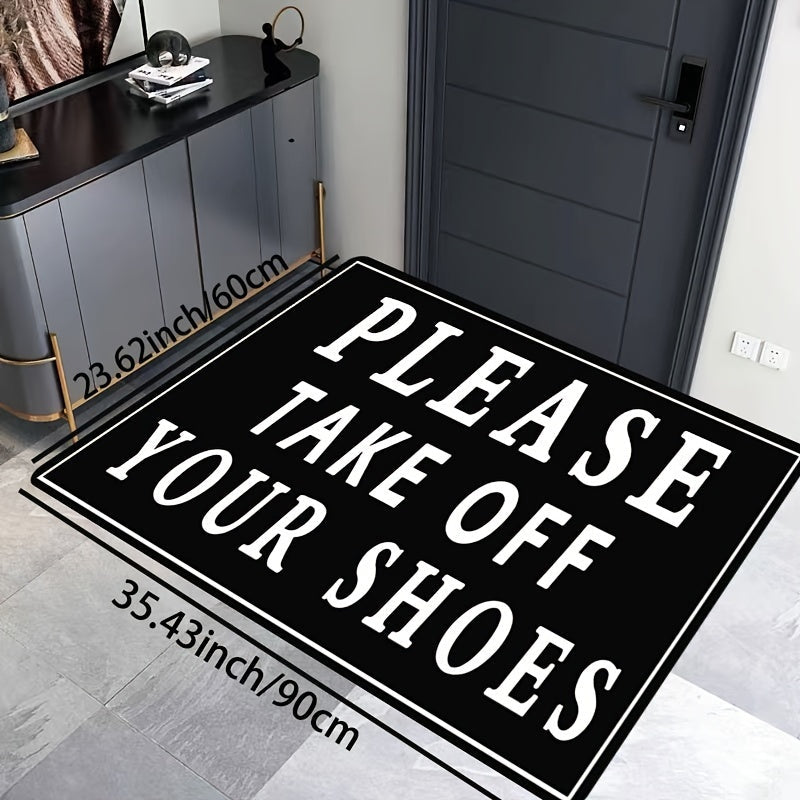 Multi-Purpose Anti-Slip Rug for Kitchen Bathroom Laundry Living Room and Bedroom Machine Washable Polyester Floor Mat